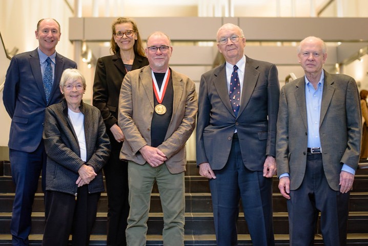 Dean Wrobel, Janice Rohlf, Kathy Twiss, David Polly, Jim Rohlf, and Eric Delson
