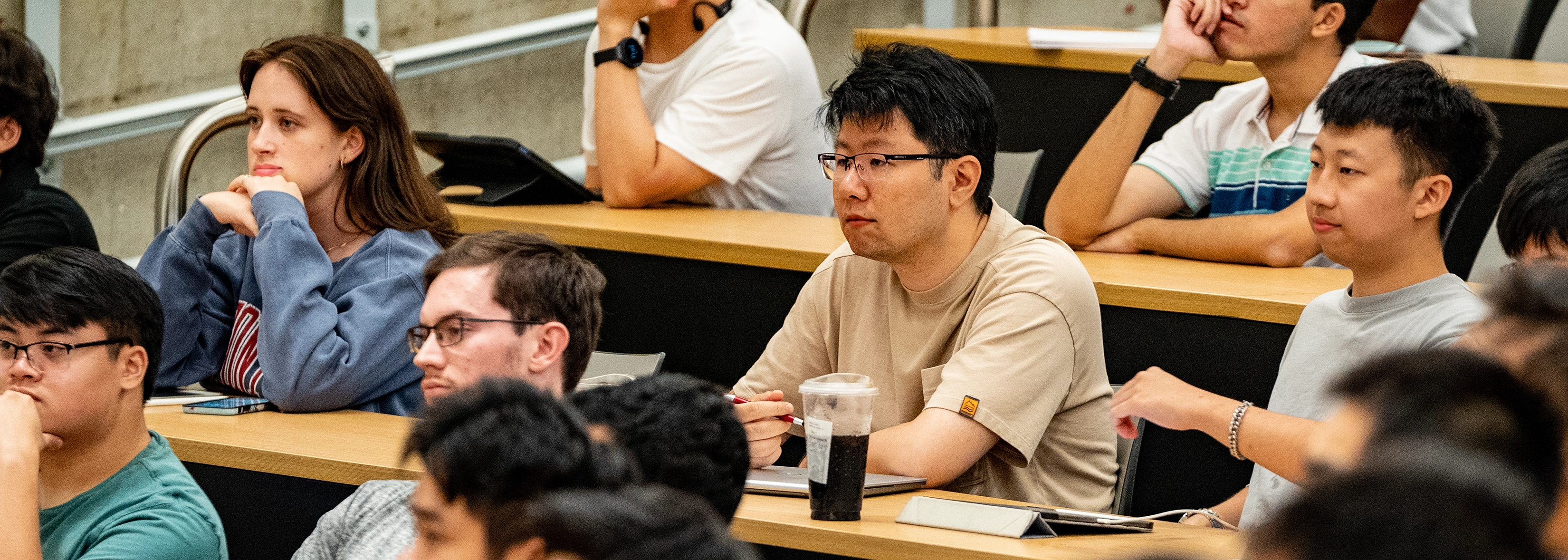 SUNY Stony Brook University College of Business Students at Convocation in their caps and gowns
