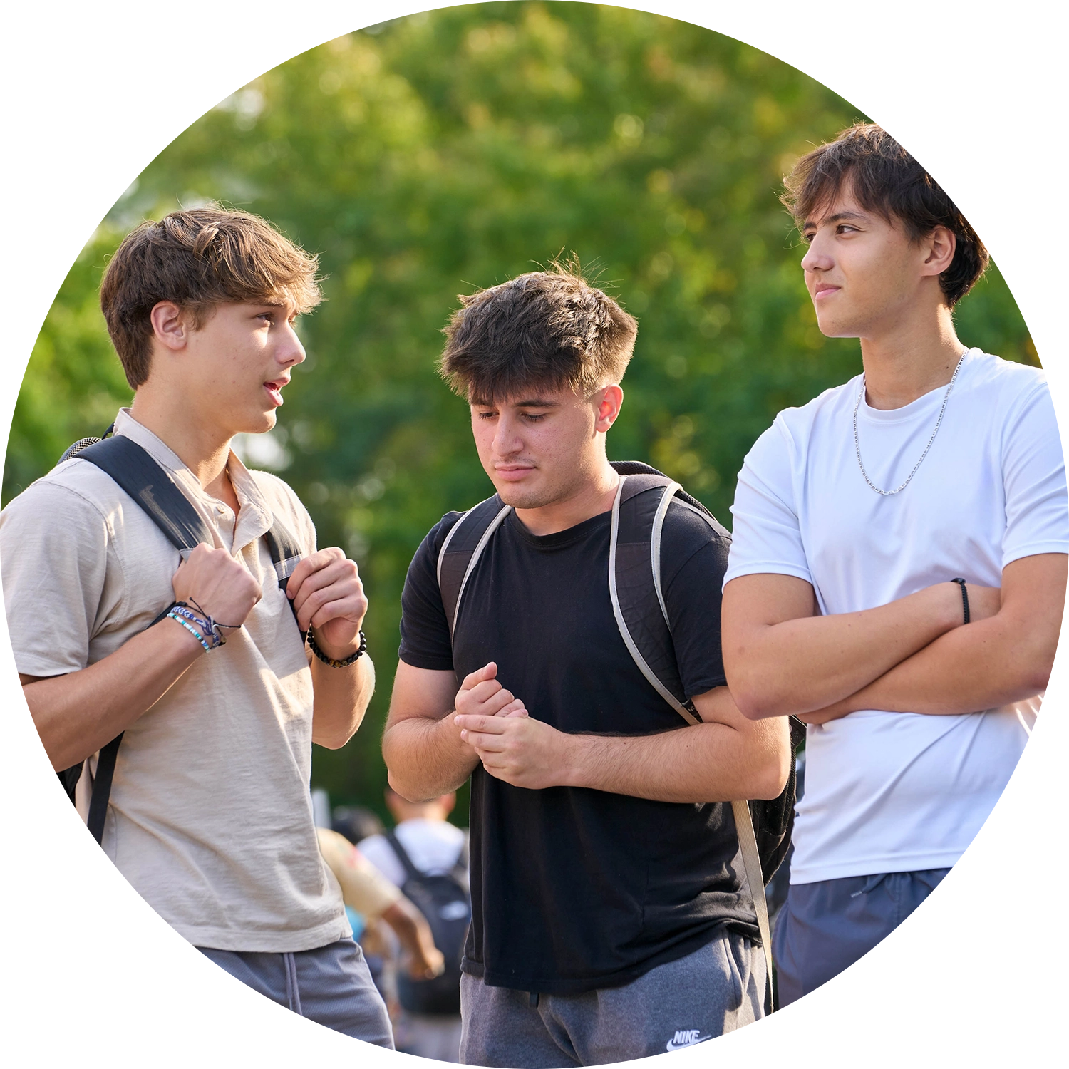 College of Business Busienss Management Major student focusing on classwork