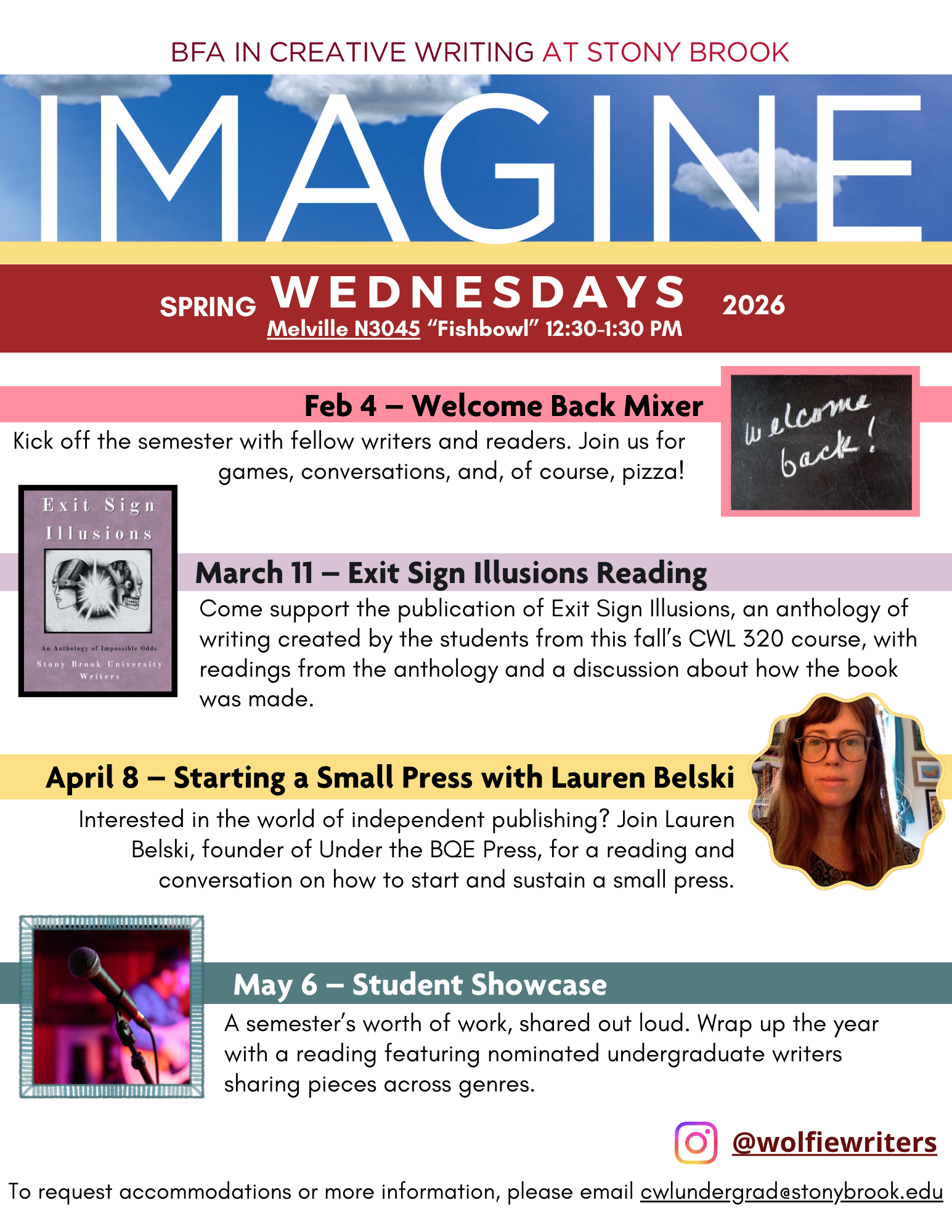 Image of Spring 26 Imagine Event Flyer
