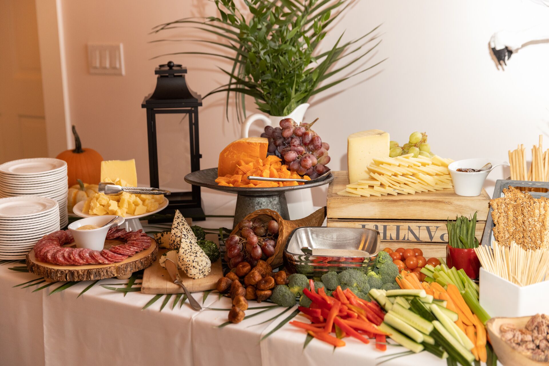 Sunwood Estate Food and Cheese Display
