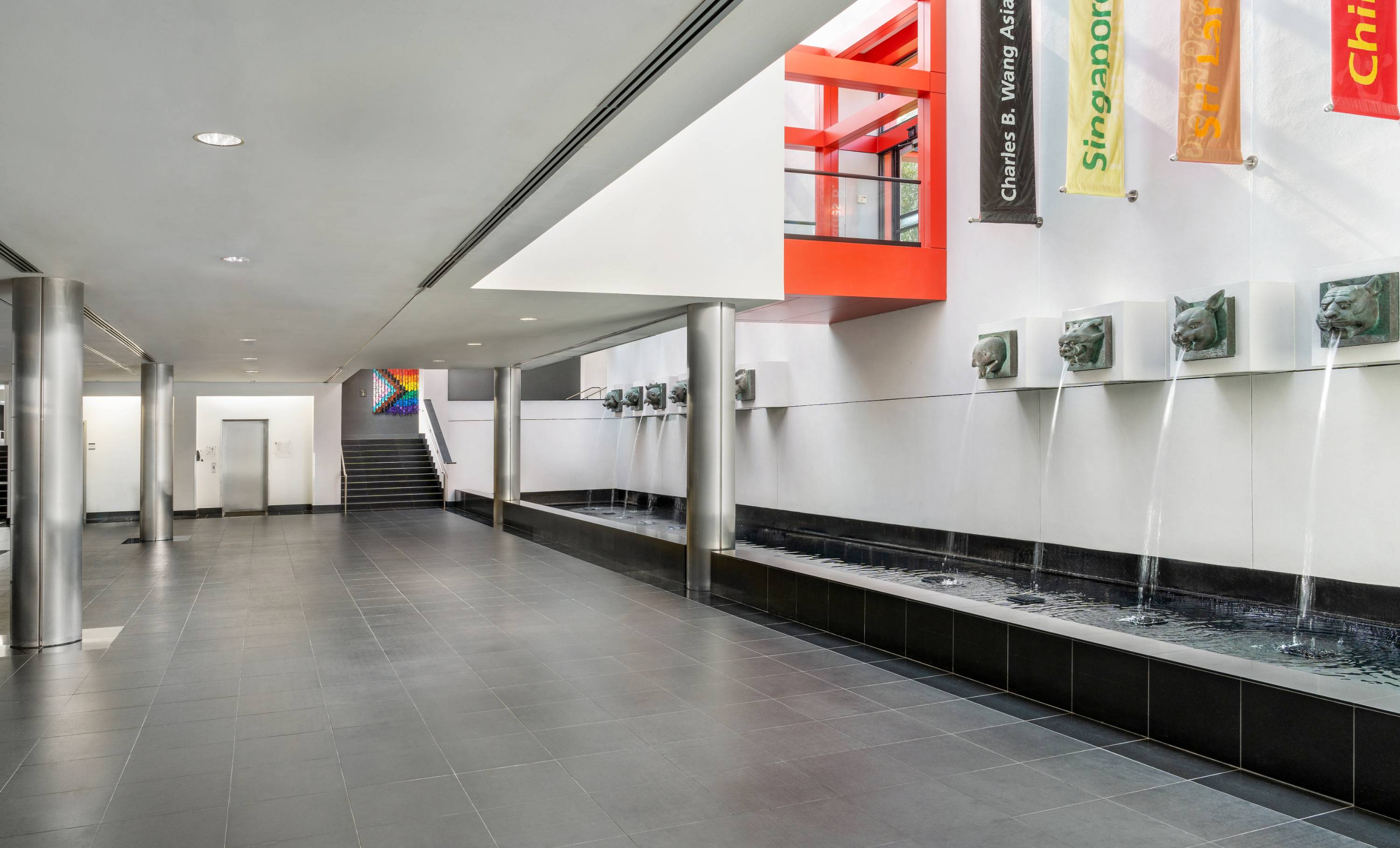 Wang Center Zodiac Gallery Side View